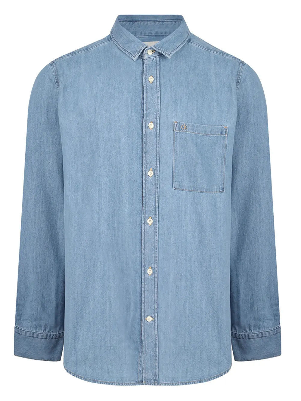 Рубашка на пуговицах Calvin Klein, синий
Рубашка на пуговицах Calvin Klein, синий