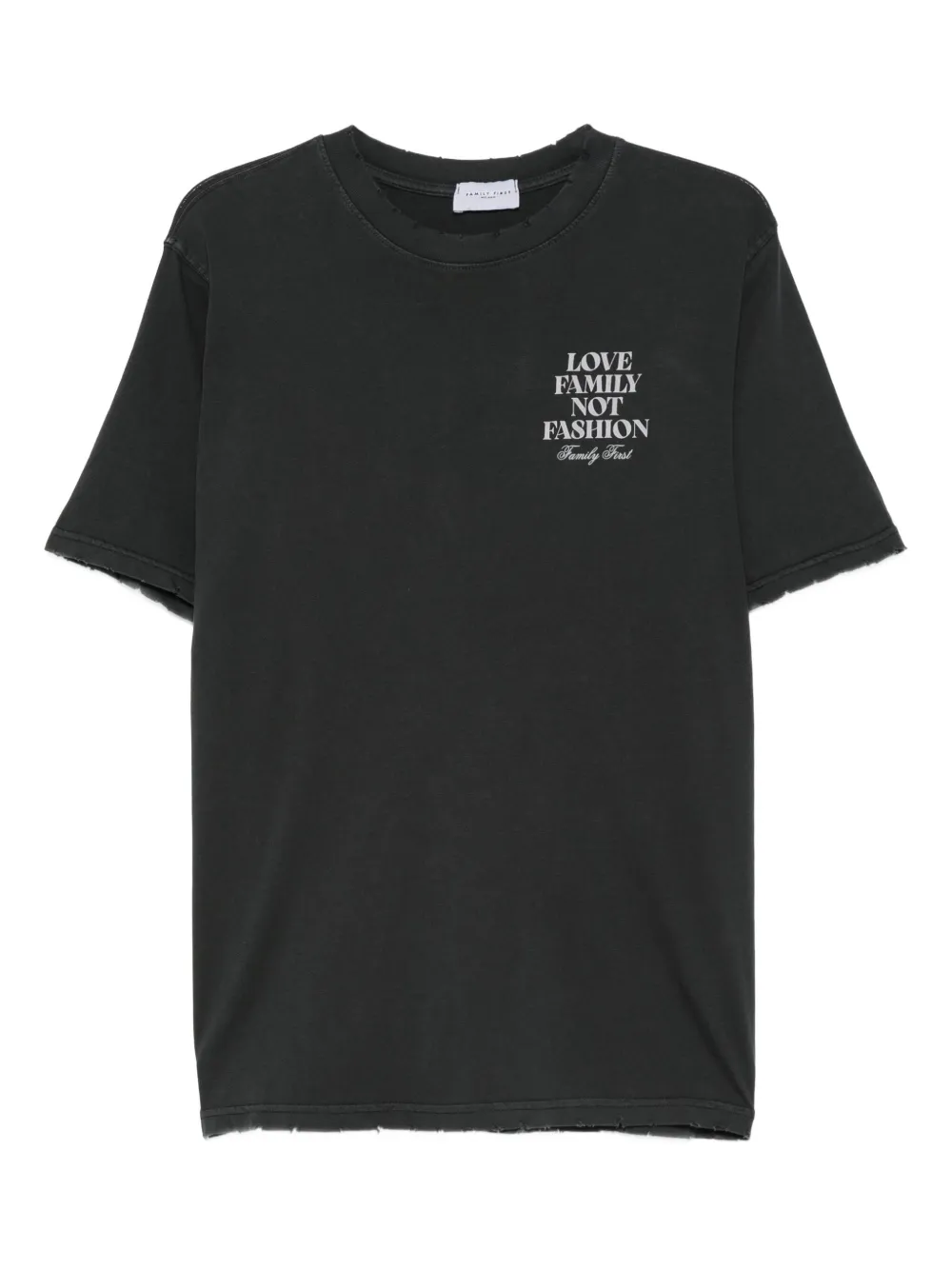 Футболка с принтом-слоганом Family First, серый
Футболка с принтом-слоганом Family First, серый