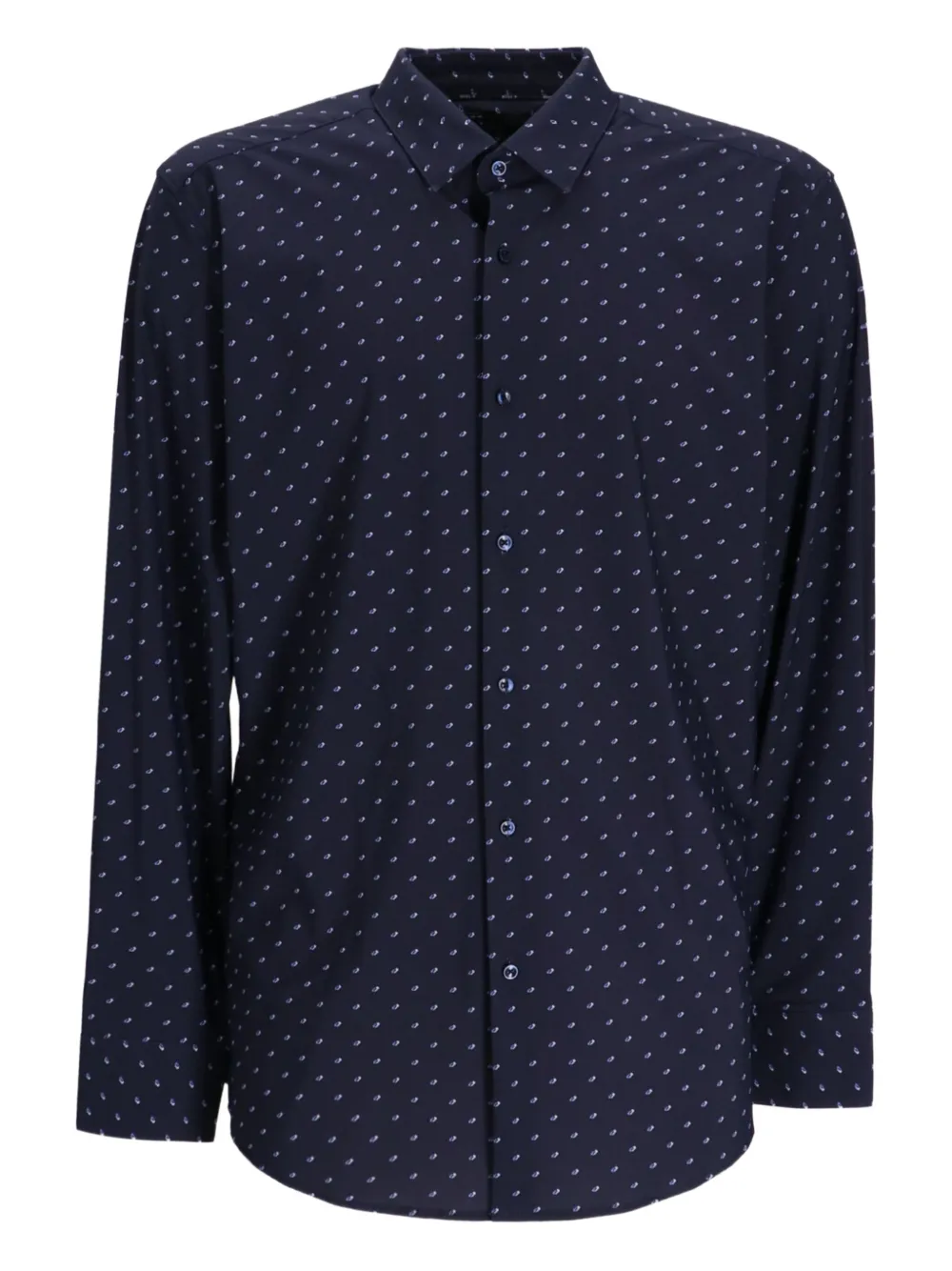 Рубашка с узором Boss, синий
Рубашка с узором Boss, синий