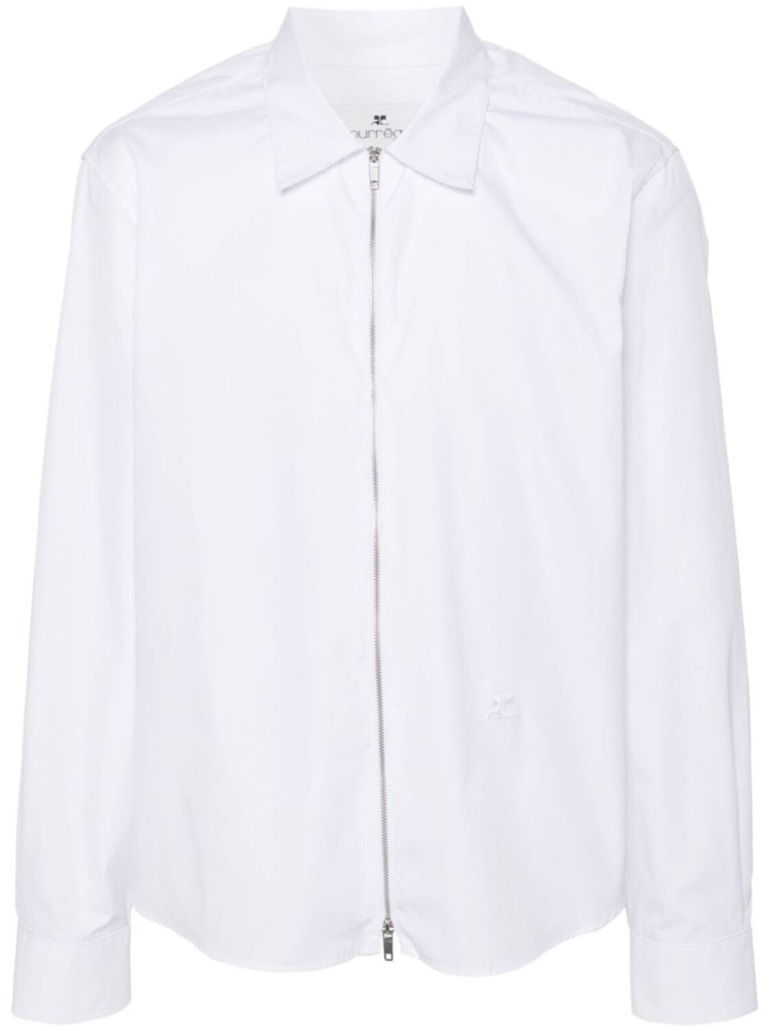 Рубашка на молнии Courrèges, белый
Рубашка на молнии Courrèges, белый