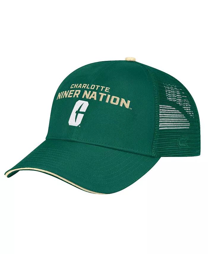 Мужская зеленая регулируемая кепка Charlotte 49ers Wyatt Primary Team Trucker Colosseum
Мужская зеленая регулируемая кепка Charlotte 49ers Wyatt Primary Team Trucker Colosseum