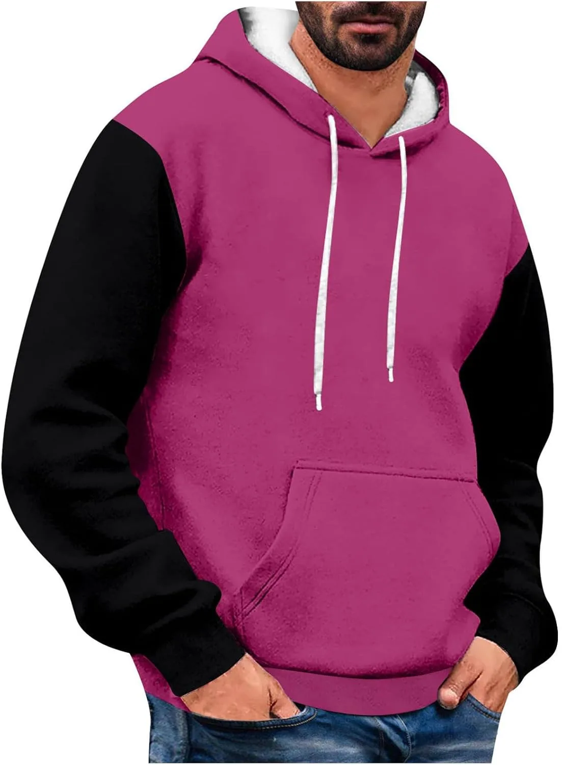 Толстовка с капюшоном для мужчин Casual Fashion Raglan Long Sleeve Colorblock
Толстовка с капюшоном для мужчин Casual Fashion Raglan Long Sleeve Colorblock