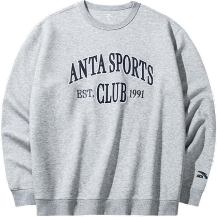 Толстовка Sports Life Collection мужская хизер ANTA, темно-серый
Толстовка Sports Life Collection мужская хизер ANTA, темно-серый