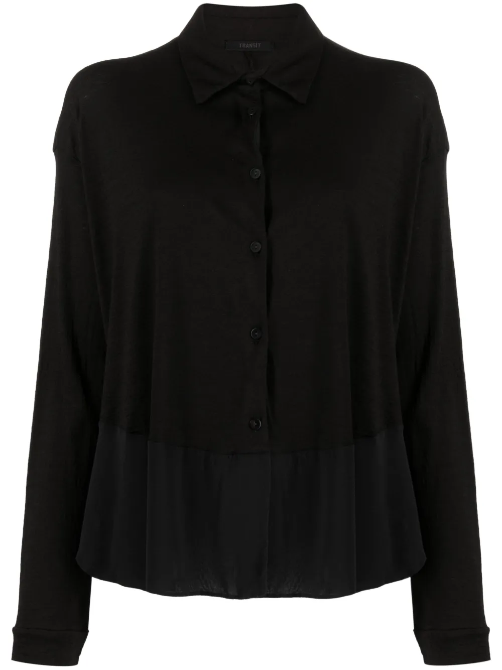 Топ со вставками Transit, черный
Топ со вставками Transit, черный