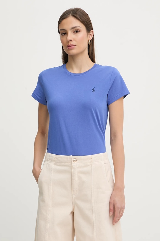 Хлопковая футболка Polo Ralph Lauren, синий
Хлопковая футболка Polo Ralph Lauren, синий