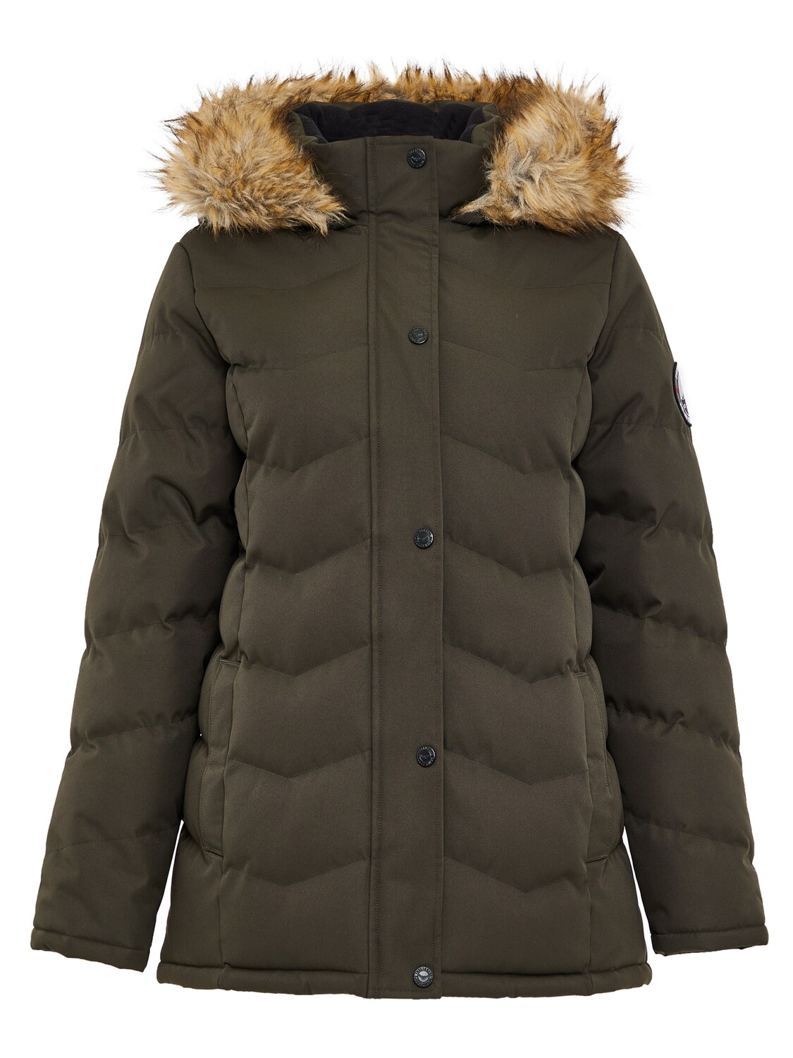 Threadbare Зимняя куртка цвета хаки
Threadbare Зимняя куртка цвета хаки