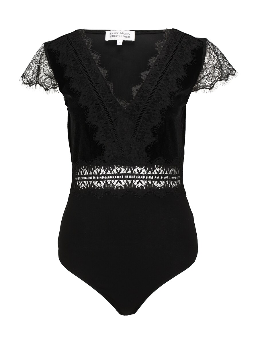 Боди-рубашка Guido Maria Kretschmer Women Felicitas, черный
Боди-рубашка Guido Maria Kretschmer Women Felicitas, черный