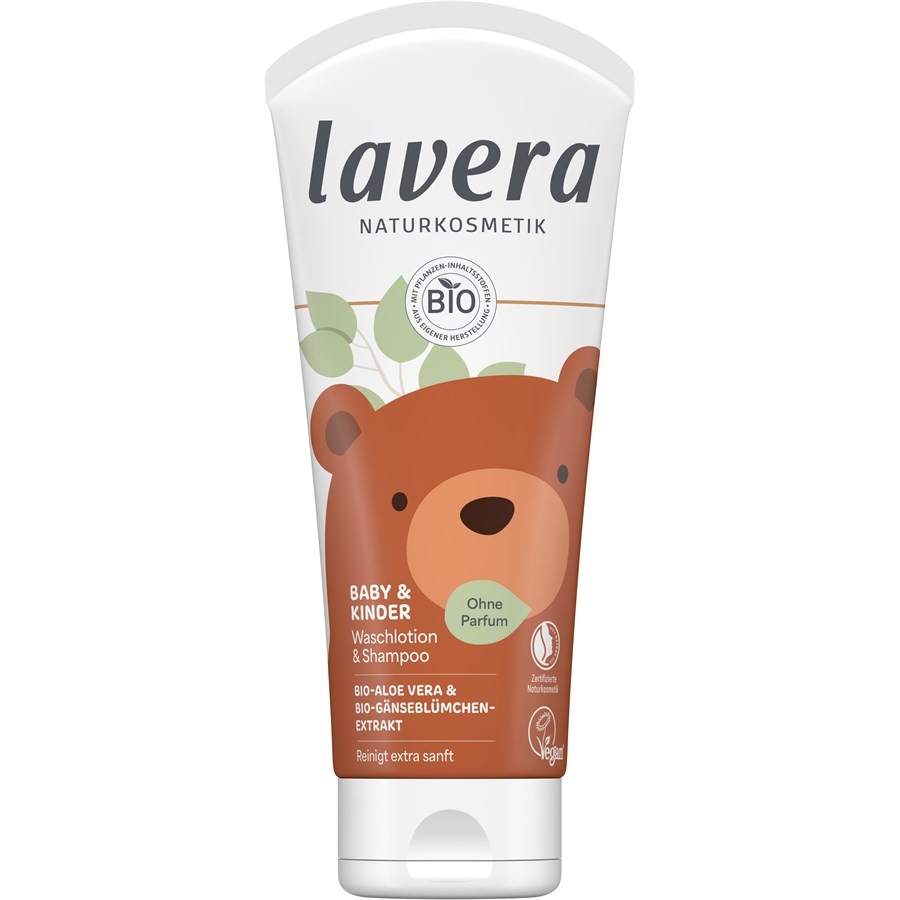 Лосьон для тела Lavera Waschlotion & Shampoo, 200 ml
Лосьон для тела Lavera Waschlotion & Shampoo, 200 ml