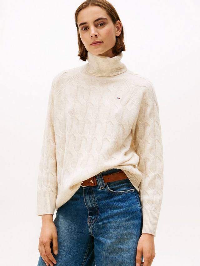 Кашемировый джемпер с воротником-хомутом из чистой шерсти Tommy Hilfiger, Oatmilk
Кашемировый джемпер с воротником-хомутом из чистой шерсти Tommy Hilfiger, Oatmilk