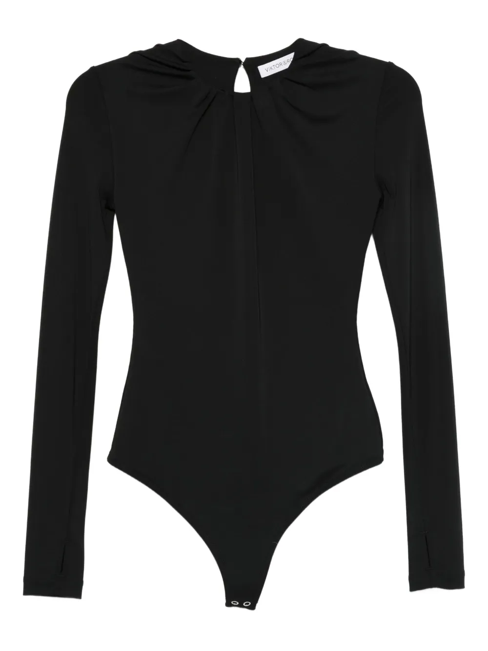 Боди с драпировкой Viktor & Rolf, черный
Боди с драпировкой Viktor & Rolf, черный