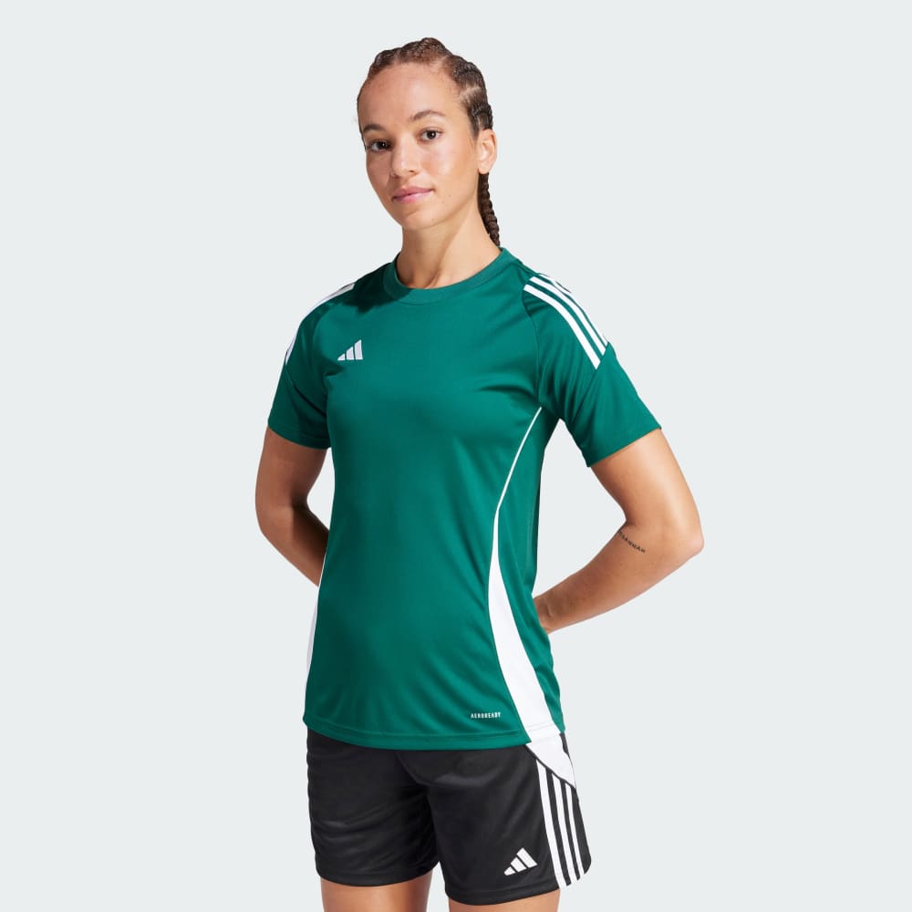 Джерси Adidas Tiro 24 Jersey, цвет Team Dark Green/White 
Джерси Adidas Tiro 24 Jersey, цвет Team Dark Green/White