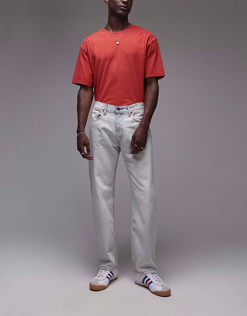 Джинсы 555 '96 свободного кроя прямого кроя светло-голубого цвета Levi'S
Джинсы 555 '96 свободного кроя прямого кроя светло-голубого цвета Levi'S