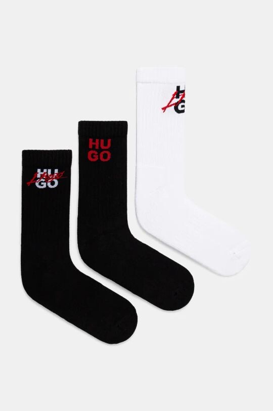 3 пары носков Hugo, черный
3 пары носков Hugo, черный