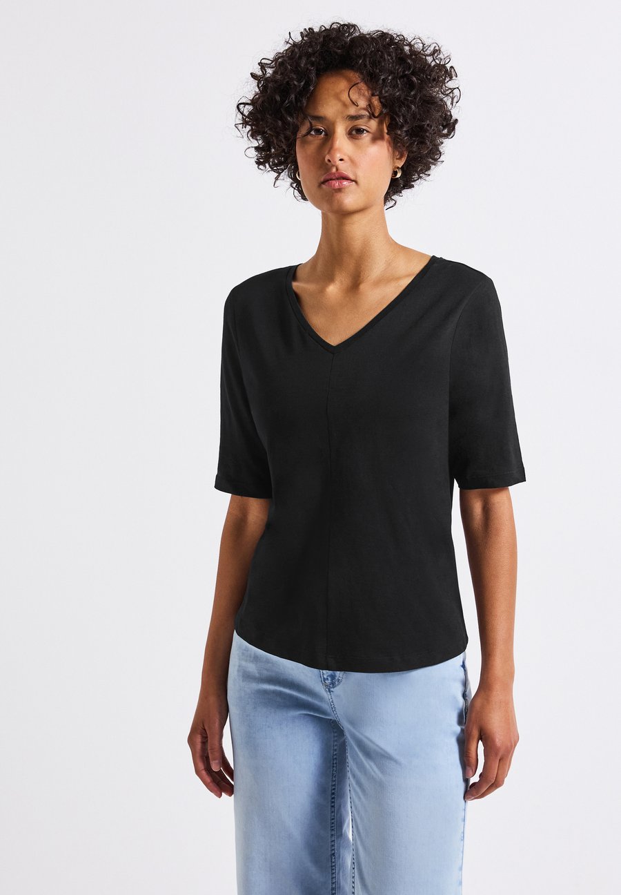 Футболка Street One Basic T-shirt, Schwarz/Black, Черный, Футболка Street One Basic T-shirt, Schwarz/Black
Футболка Street One Basic T-shirt, Schwarz/Black, Черный, Футболка Street One Basic T-shirt, Schwarz/Black