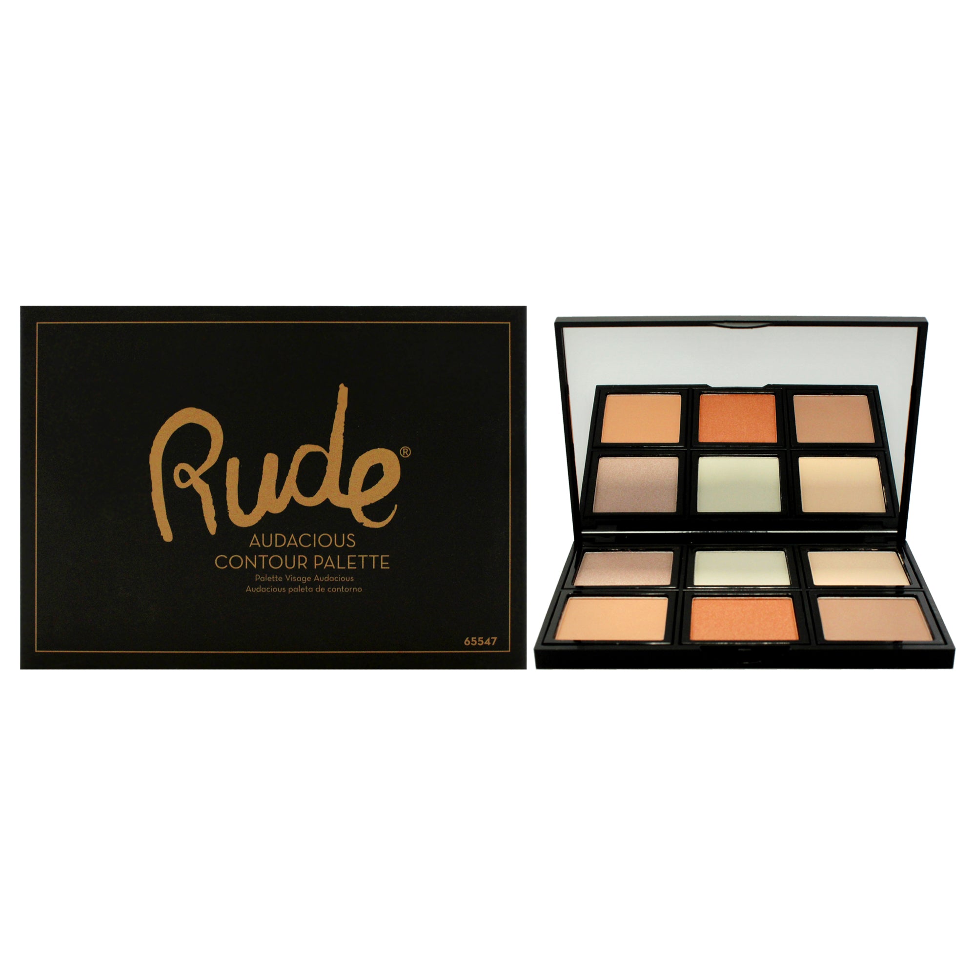 Палетка для контурирования Audacious Contour Palette от Rude Cosmetics для женщин - 0,634 унции Rude Cosmetics, Small
Палетка для контурирования Audacious Contour Palette от Rude Cosmetics для женщин - 0,634 унции Rude Cosmetics, Small