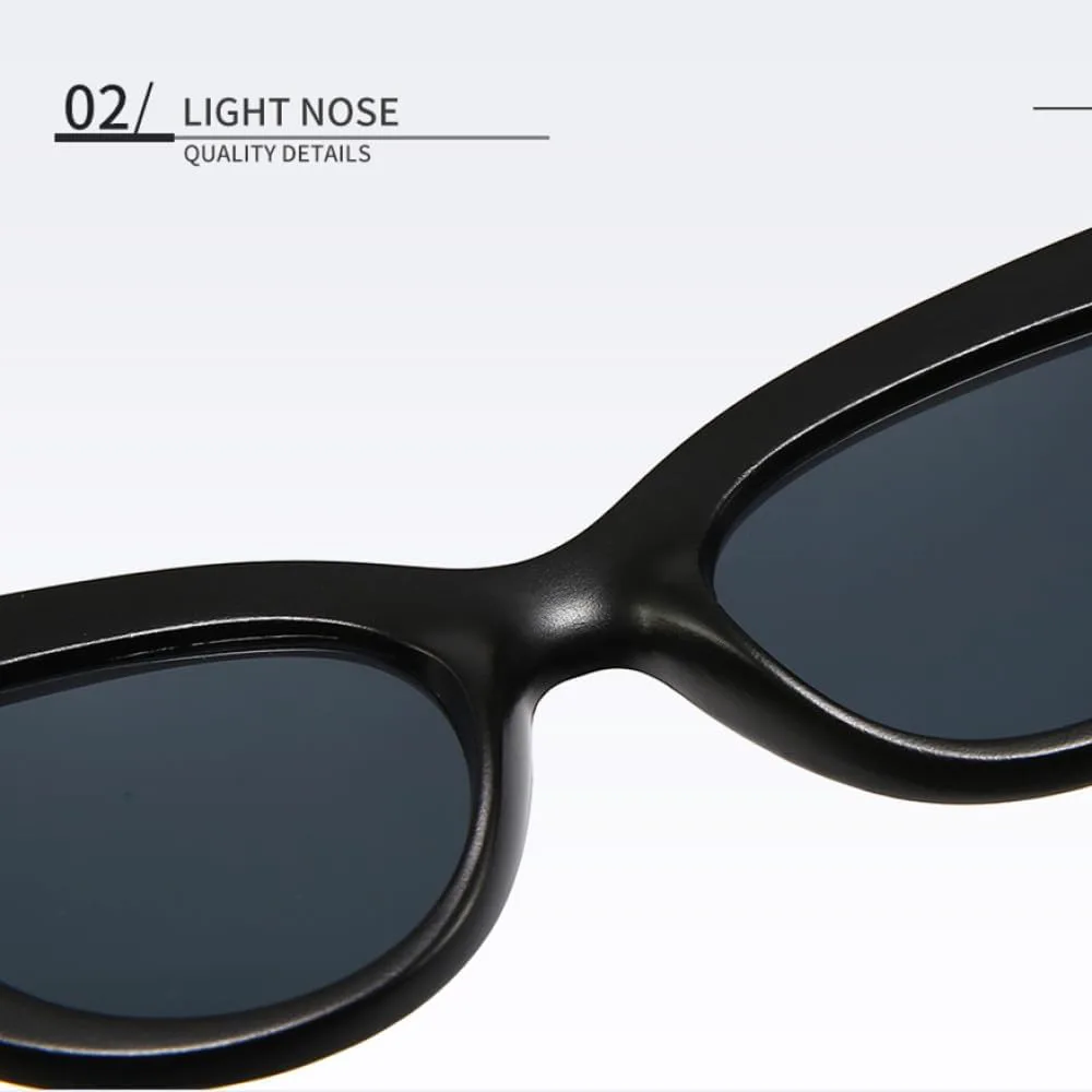 Женские солнцезащитные очки «кошачий глаз», винтажные роскошные очки для мужчин, универсальные солнцезащитные очки с защитой от УФ-излучения UV400 TYUVIVO, Black Gray
Женские солнцезащитные очки «кошачий глаз», винтажные роскошные очки для мужчин, универсальные солнцезащитные очки с защитой от УФ-излучения UV400 TYUVIVO, Black Gray