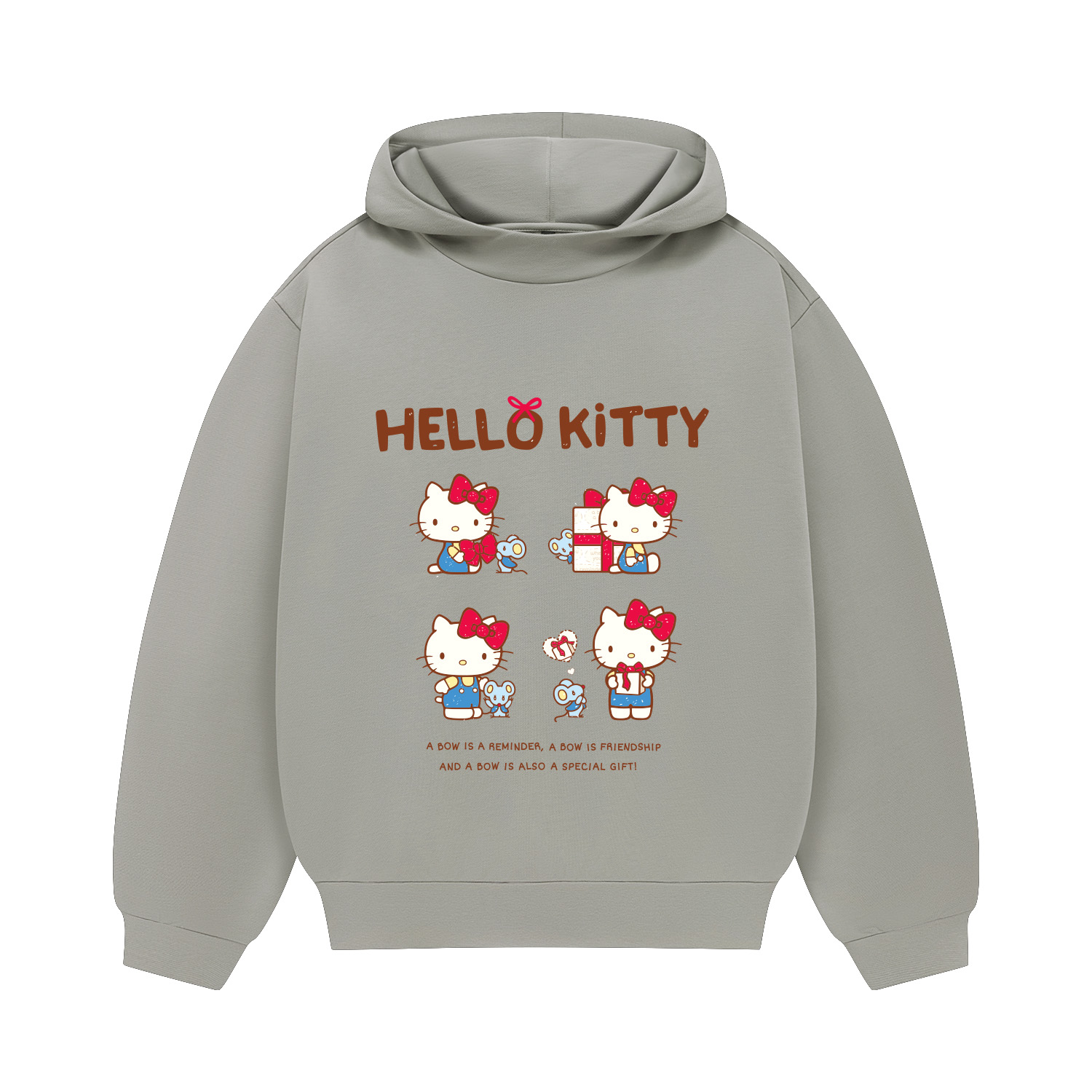 Худи HelloKitty Hello Kitty SS25 Unisex Sanrio, серый
Худи HelloKitty Hello Kitty SS25 Unisex Sanrio, серый