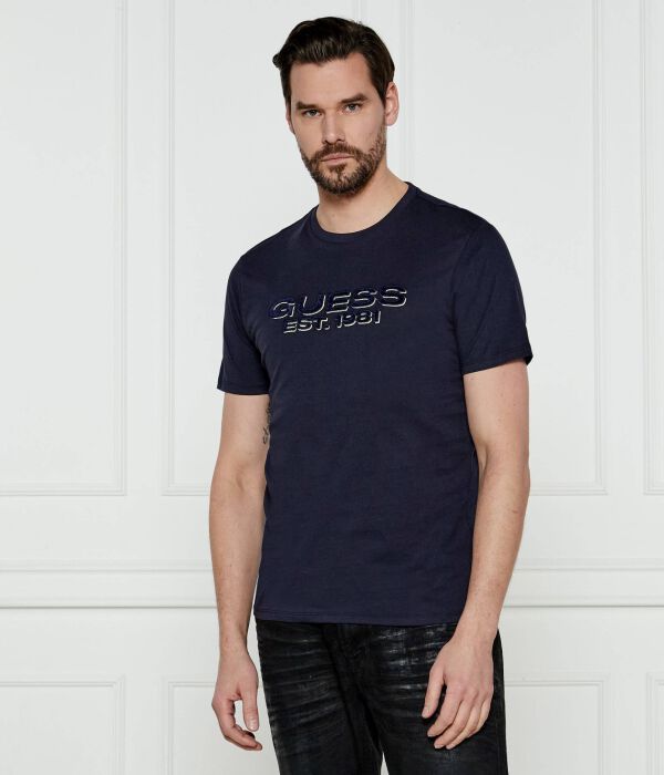 Футболка Guess Jeans Regular Fit с логотипом, синий
Футболка Guess Jeans Regular Fit с логотипом, синий