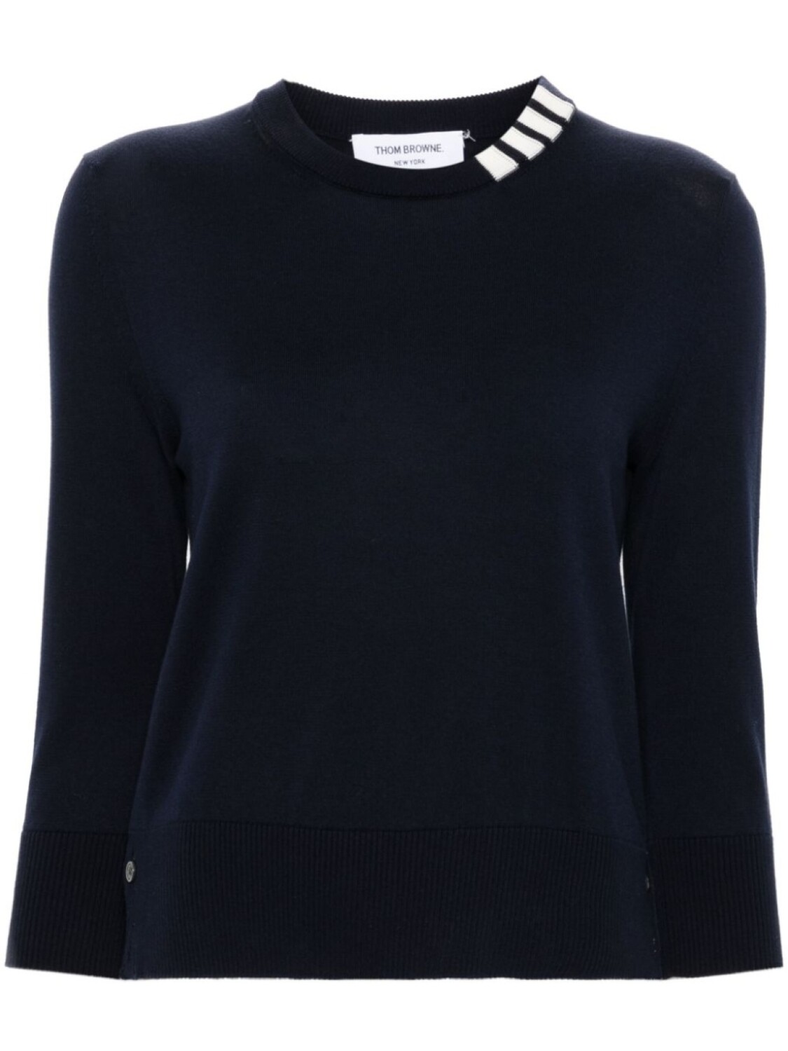 Thom Browne джемпер с полосками 4-Bar, синий
Thom Browne джемпер с полосками 4-Bar, синий