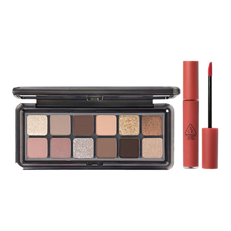 Тени для век 12 цветов и жидкая помада набор для макияжа легко растушевываются не размазываются комплектация 9,5г+4г 3CE
Тени для век 12 цветов и жидкая помада набор для макияжа легко растушевываются не размазываются комплектация 9,5г+4г 3CE
