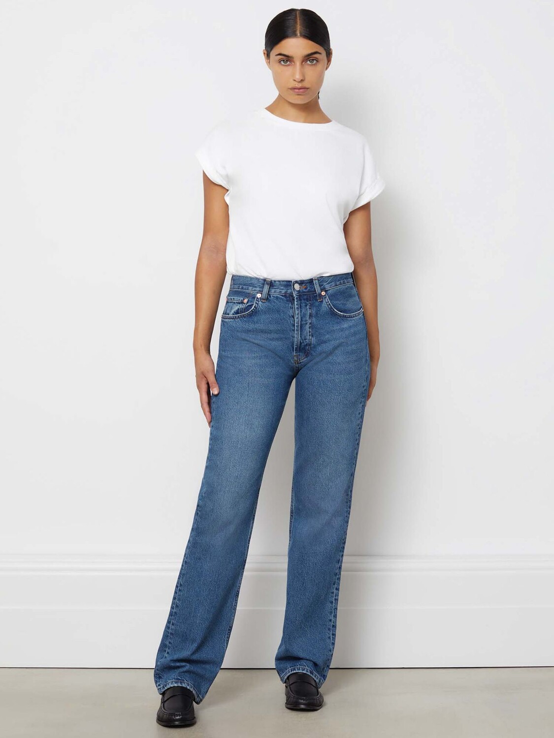 Прямые джинсы 90-х годов Albaray, индиго
Прямые джинсы 90-х годов Albaray, индиго