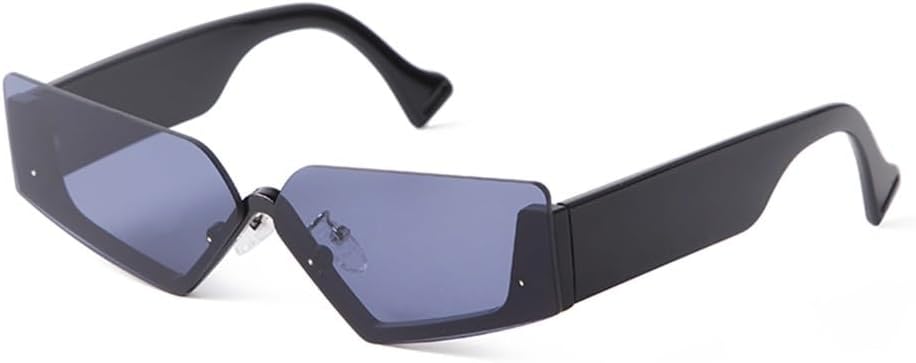 Модные винтажные солнцезащитные очки с заклепками для женщин и мужчин, полуободковые прямоугольные солнцезащитные очки без оправы, защита от УФ-излучения UV400 generic, C3
Модные винтажные солнцезащитные очки с заклепками для женщин и мужчин, полуободковые прямоугольные солнцезащитные очки без оправы, защита от УФ-излучения UV400 generic, C3