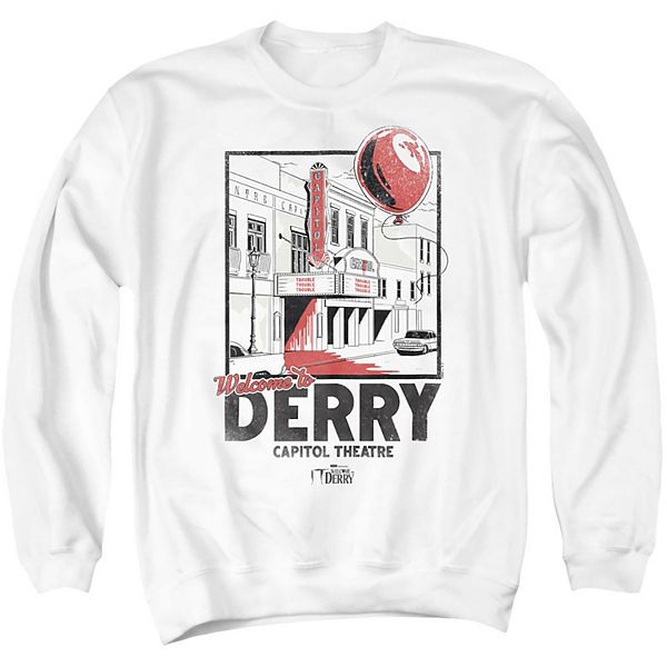 Толстовка Big & Tall Welcome to Derry Capitol Theatre Licensed Character
Толстовка Big & Tall Welcome to Derry Capitol Theatre Licensed Character