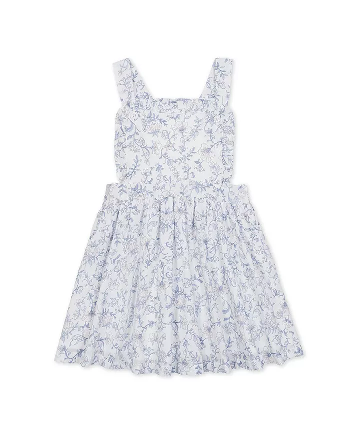 Платье-фартук из органического материала с оборками по краю для маленьких и больших девочек Hope & Henry, белый
Платье-фартук из органического материала с оборками по краю для маленьких и больших девочек Hope & Henry, белый