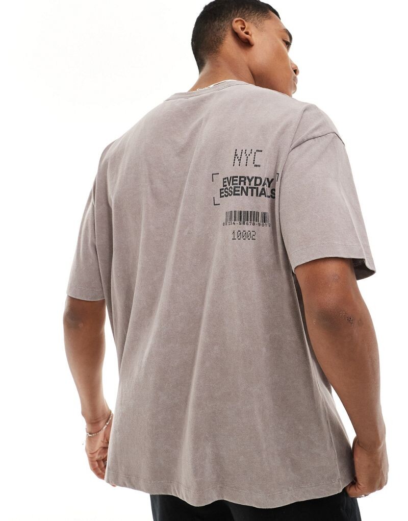 Массивная футболка оверсайз размытого коричневого цвета с текстовым принтом NYC ASOS DESIGN
Массивная футболка оверсайз размытого коричневого цвета с текстовым принтом NYC ASOS DESIGN