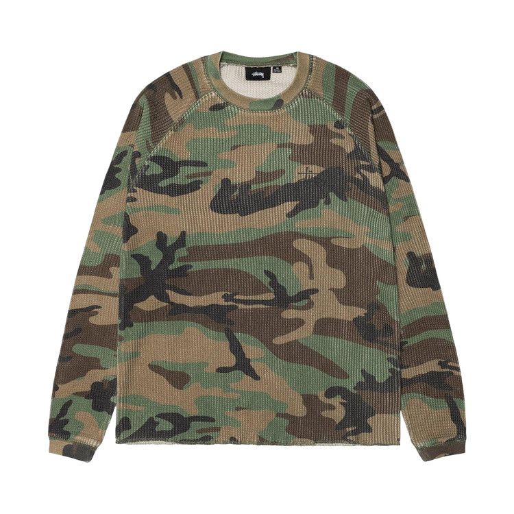 Топ Stussy Basic Thermal, Woodland Camo 
Топ Stussy Basic Thermal, Woodland Camo