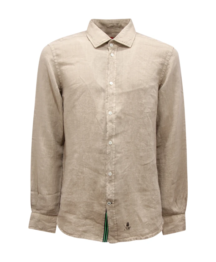 Льняная рубашка, модель Torino Mason'S, бежевый
Льняная рубашка, модель Torino Mason'S, бежевый