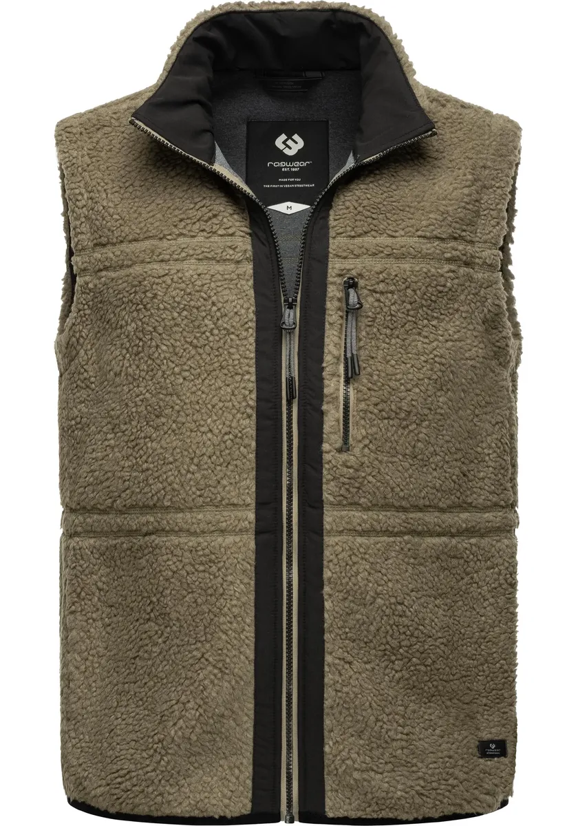 Плюшевый жилет Ragwear "Noory Vest", мужская базовая флисовая куртка без рукавов в стиле тедди, коричневый
Плюшевый жилет Ragwear "Noory Vest", мужская базовая флисовая куртка без рукавов в стиле тедди, коричневый