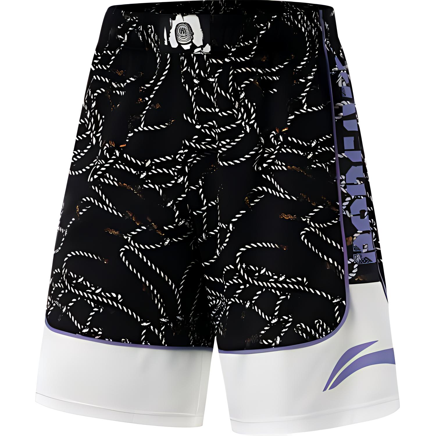 LINING Шорты для баскетбола Badfive мужские Black All Over Print/Ivory
LINING Шорты для баскетбола Badfive мужские Black All Over Print/Ivory