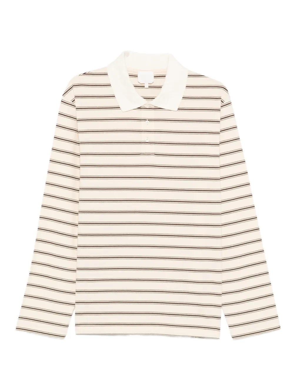 Полосатое поло с длинными рукавами A.P.C., бежевый
Полосатое поло с длинными рукавами A.P.C., бежевый