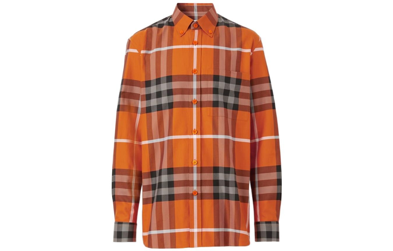 Рубашка мужская оранжевая Burberry, оранжевый
Рубашка мужская оранжевая Burberry, оранжевый