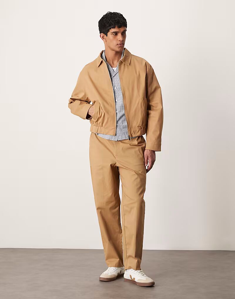 Элегантные зауженные брюки свободного кроя из персикового хлопка цвета верблюжьей шерсти с эластичной талией Asos Design
Элегантные зауженные брюки свободного кроя из персикового хлопка цвета верблюжьей шерсти с эластичной талией Asos Design