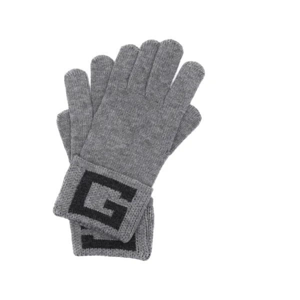 Перчатки с добавлением шерсти Guess, серый 
Перчатки с добавлением шерсти Guess, серый