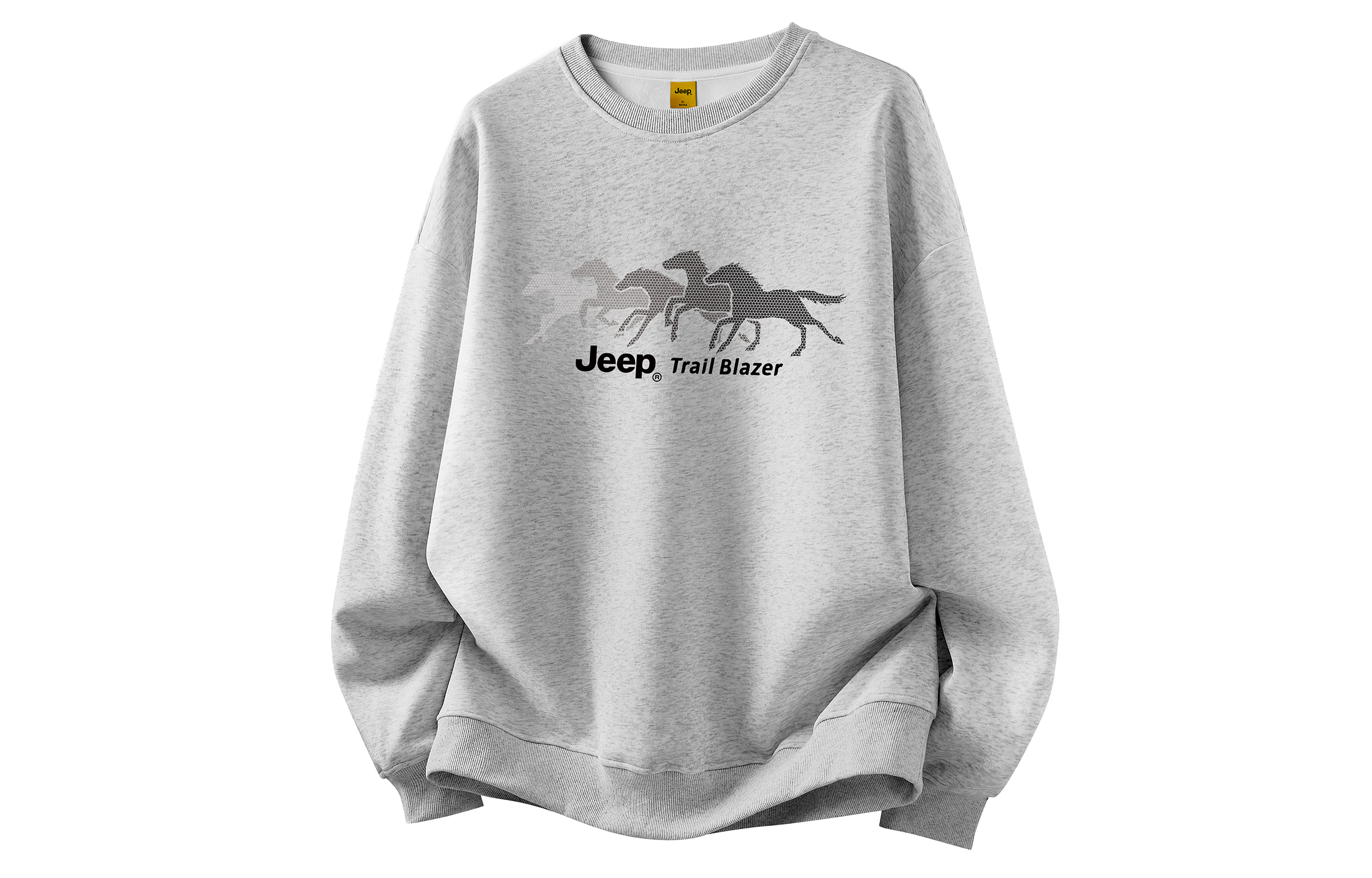 Унисекс худи с круглым вырезом, средней плотности Jeep, heather серый
Унисекс худи с круглым вырезом, средней плотности Jeep, heather серый