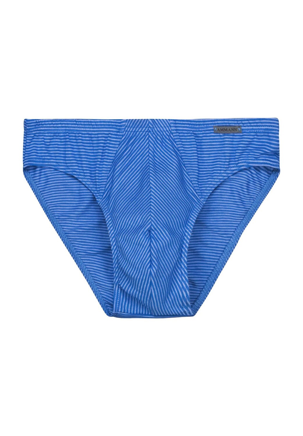 Трусы Cotton & More, в полоску, с этикеткой, мужские AMMANN, цвет Royalblau 
Трусы Cotton & More, в полоску, с этикеткой, мужские AMMANN, цвет Royalblau