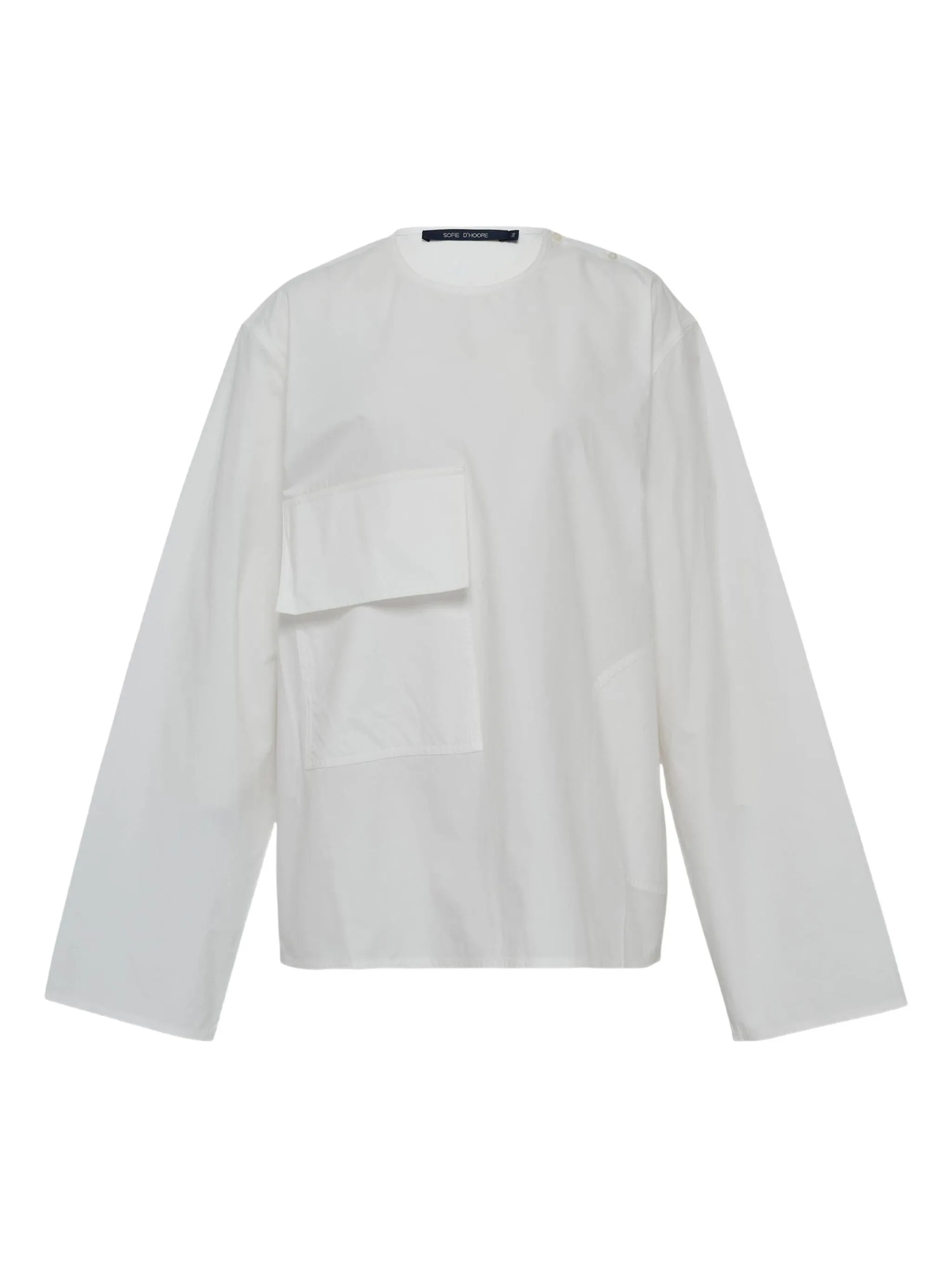Футболка с длинными рукавами и карманом Sofie D'Hoore, белый
Футболка с длинными рукавами и карманом Sofie D'Hoore, белый