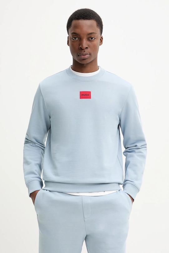 Хлопковая толстовка Hugo, синий
Хлопковая толстовка Hugo, синий