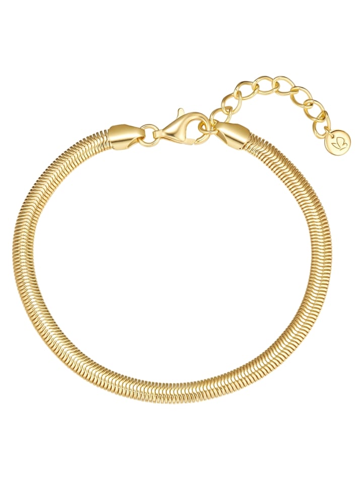 Glanzstücke München Браслет из стерлингового серебра с отделкой из желтого золота
Glanzstücke München Браслет из стерлингового серебра с отделкой из желтого золота