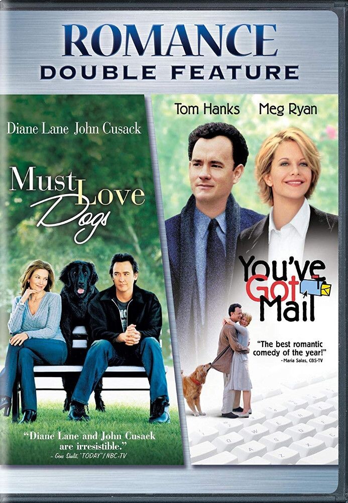 Диск DVD Must Love Dogs/You've Got Mail
Диск DVD Must Love Dogs/You've Got Mail