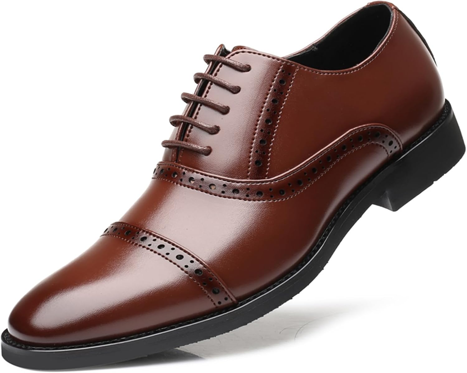 Мужские классические туфли NIGXWNS с шнуровкой и заостренным носком, модные формальные туфли для смокинга, оксфорды с крылышками для бизнеса и свадеб, коричневый
Мужские классические туфли NIGXWNS с шнуровкой и заостренным носком, модные формальные туфли для смокинга, оксфорды с крылышками для бизнеса и свадеб, коричневый