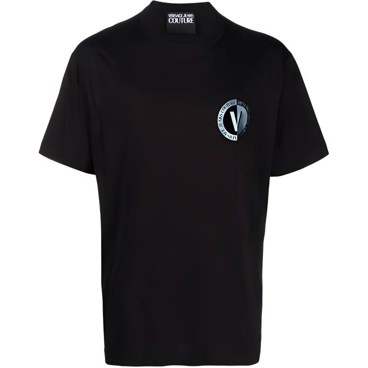 Футболка из хлопка с логотипом VERSACE JEANS COUTURE, черный
Футболка из хлопка с логотипом VERSACE JEANS COUTURE, черный