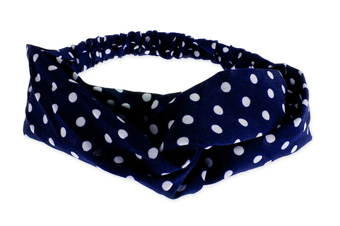 Jubileo, Спортивная повязка для волос с белыми точками
Jubileo, Спортивная повязка для волос с белыми точками