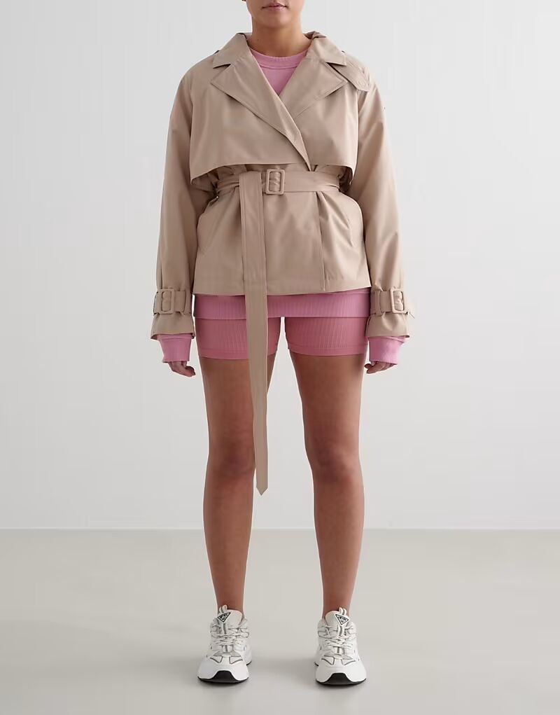 Куртка-тренч Aim'n Beige Tech бежевого цвета
Куртка-тренч Aim'n Beige Tech бежевого цвета