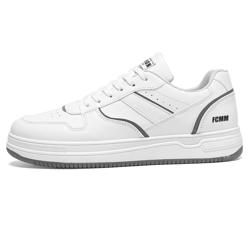 FCMM Кроссовки для скейтбординга мужские, низкие, белые/серые
FCMM Кроссовки для скейтбординга мужские, низкие, белые/серые
