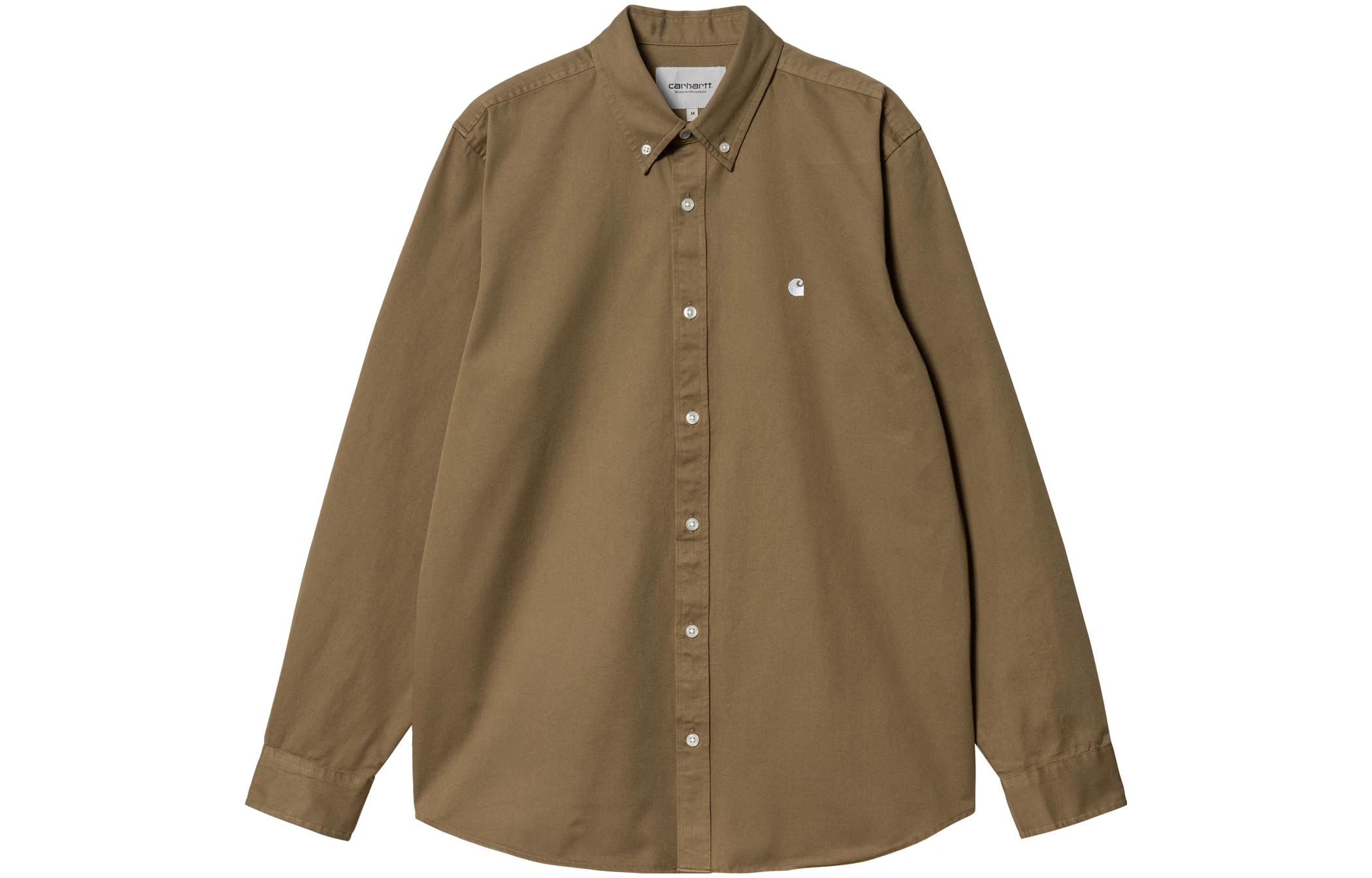 Рубашка с вышитым логотипом Madison Carhartt WIP, коричневый
Рубашка с вышитым логотипом Madison Carhartt WIP, коричневый