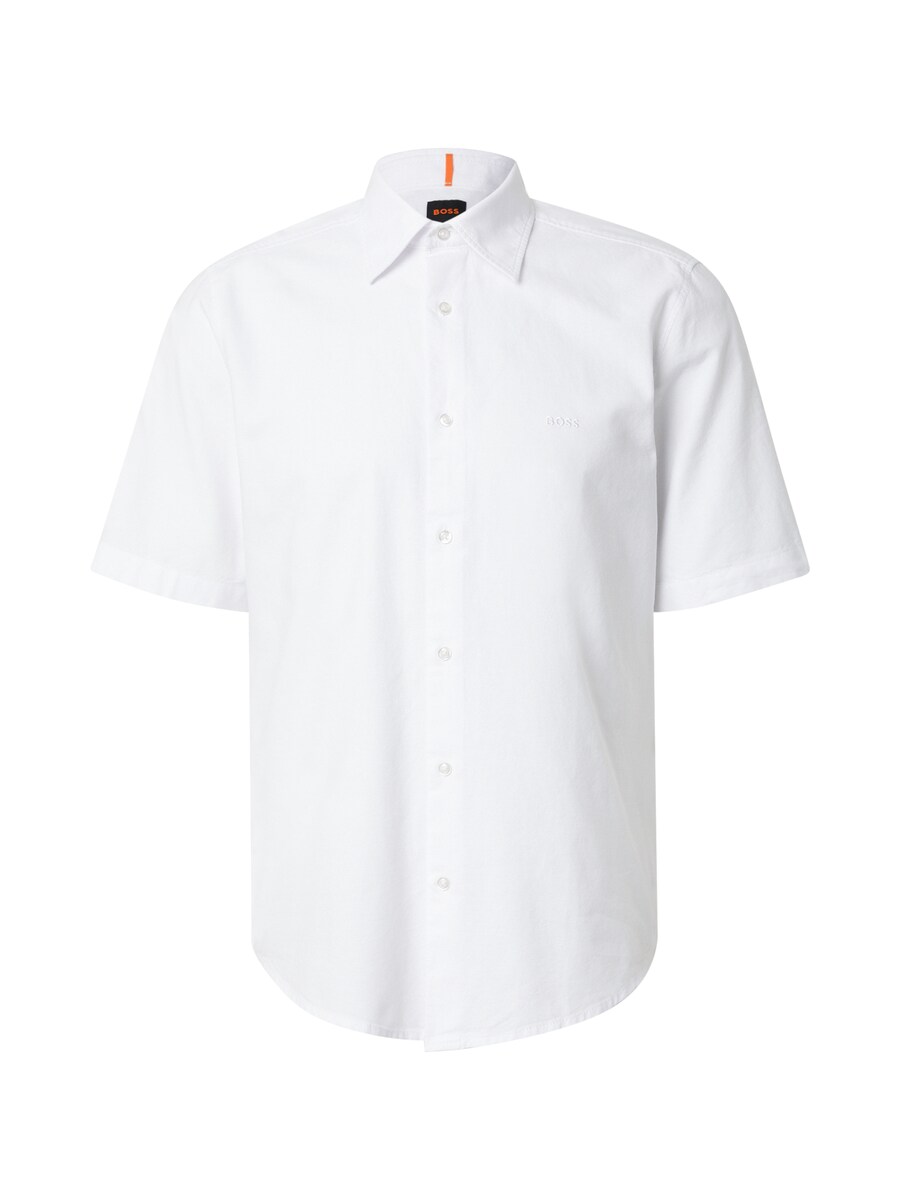 Рубашка обычного кроя на пуговицах BOSS Rash, белый
Рубашка обычного кроя на пуговицах BOSS Rash, белый